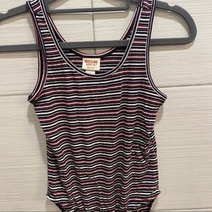 striped bodysuit